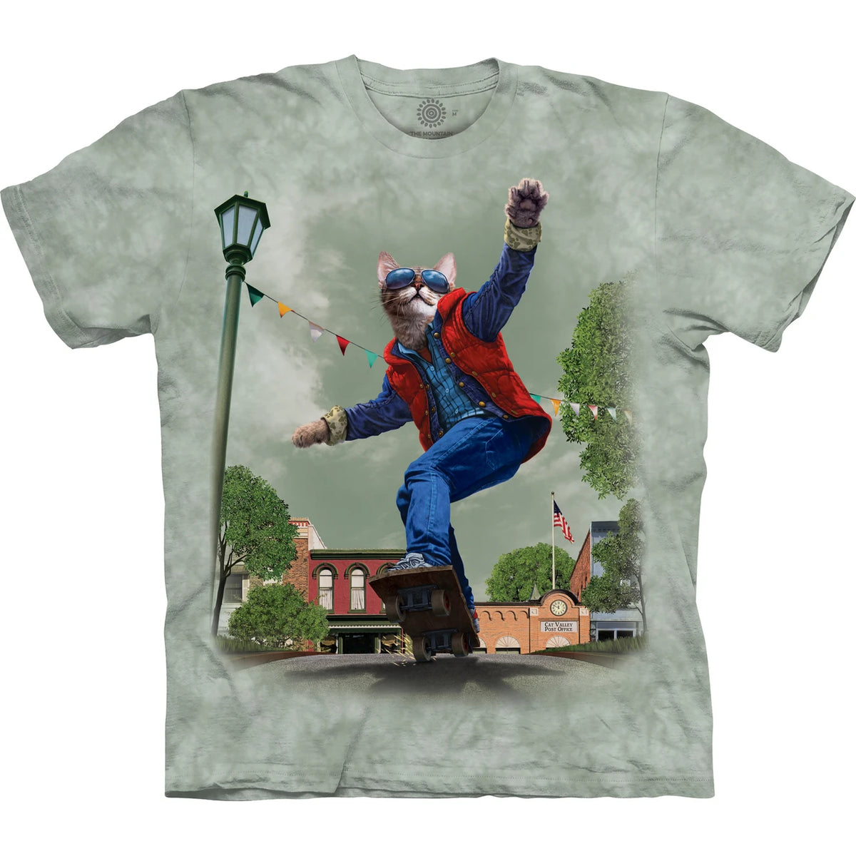 Cat To The Future Classic Cotton T-Shirt - View 1